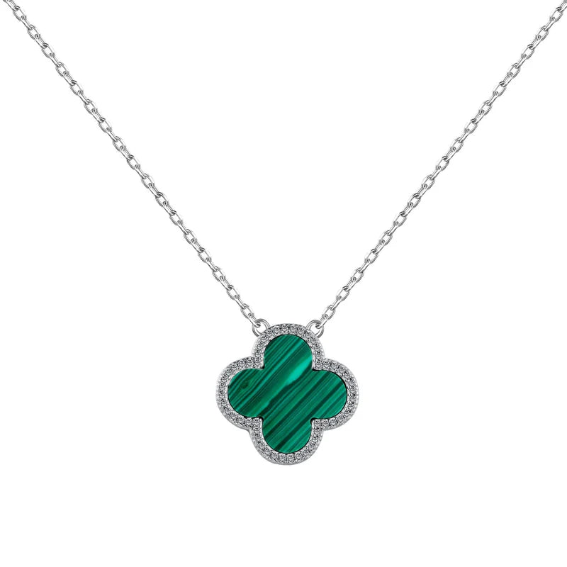Colier Aura Verde Clover